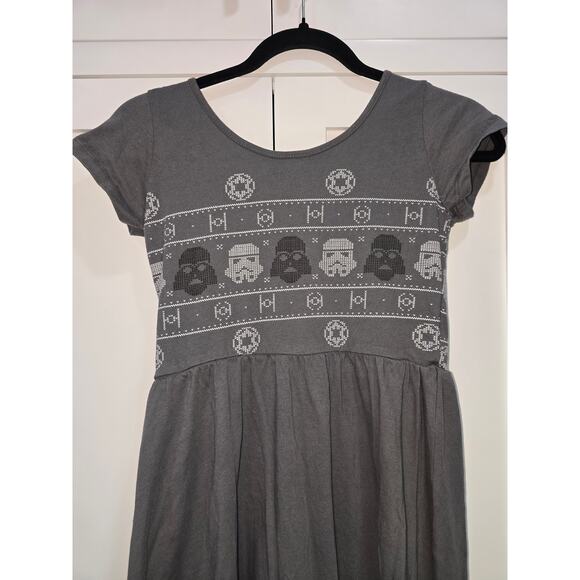 Star Wars Her Universe XS Gray Cotton Dress - Picture 9 of 11